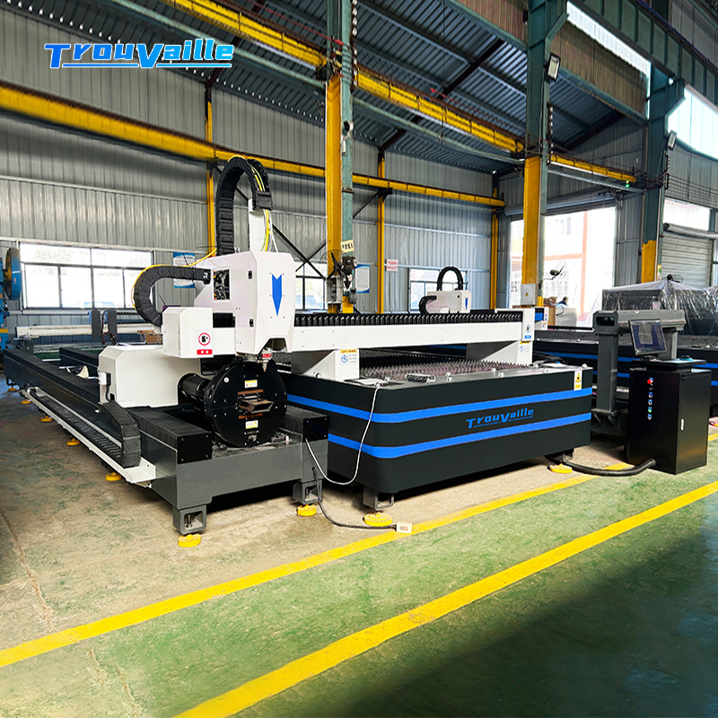 Metal Sheet and Tube Fiber Laser Cutting Machine
